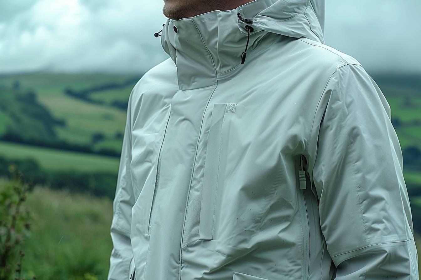 K-way blanc : veste imperméable unisexe, coupe-vent et vêtements en blanc pour homme et femme