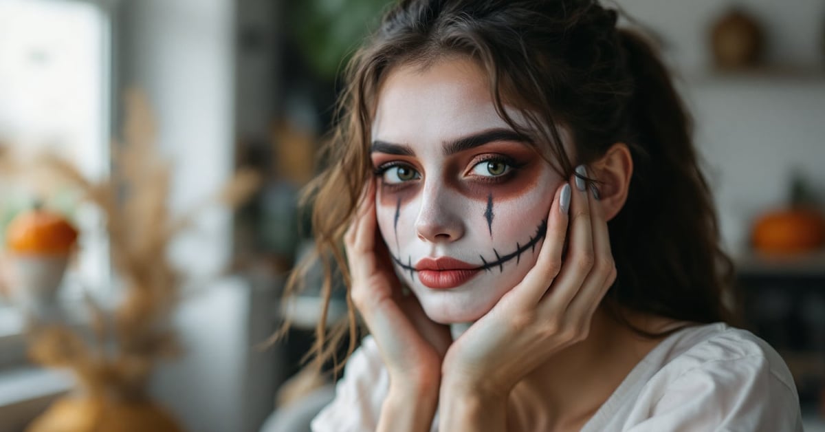 Maquillage facile pour Halloween : transformation créative avec des idées simples et économiques