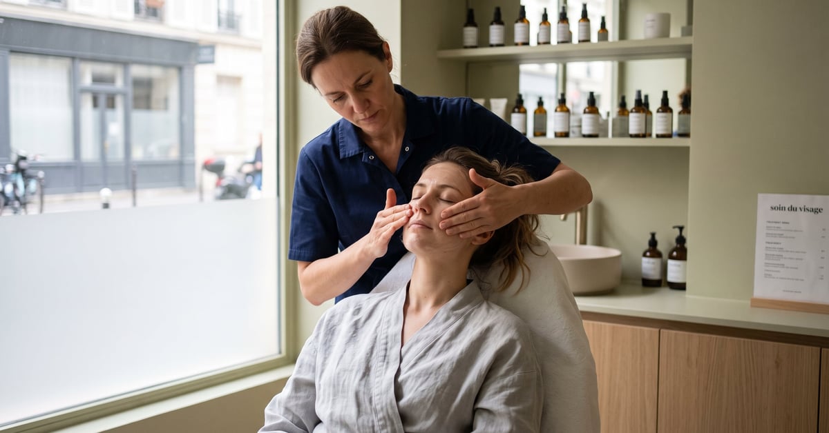 Soin du visage à Paris dans un institut de beauté élégant – paris soin du visage