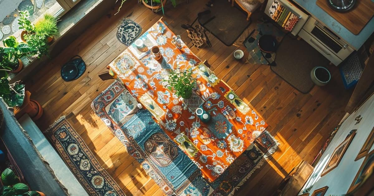 Toiles cirees nappes enduites originales achat metre decorer votre table feature