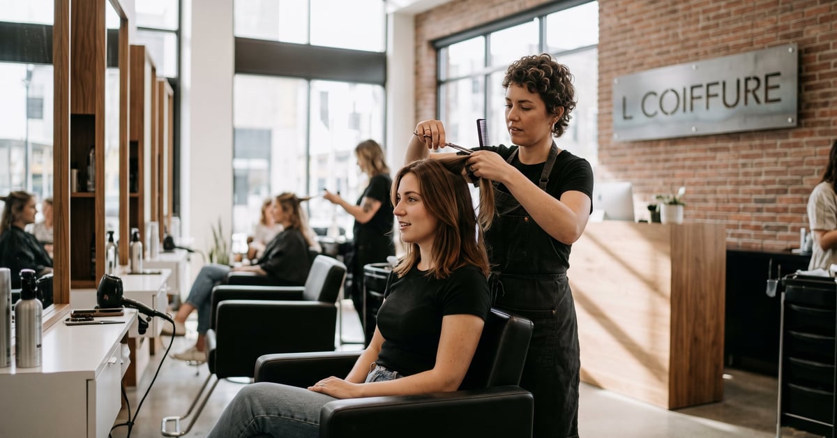 L coiffure structurée : coupe en L moderne et élégante pour une allure tendance