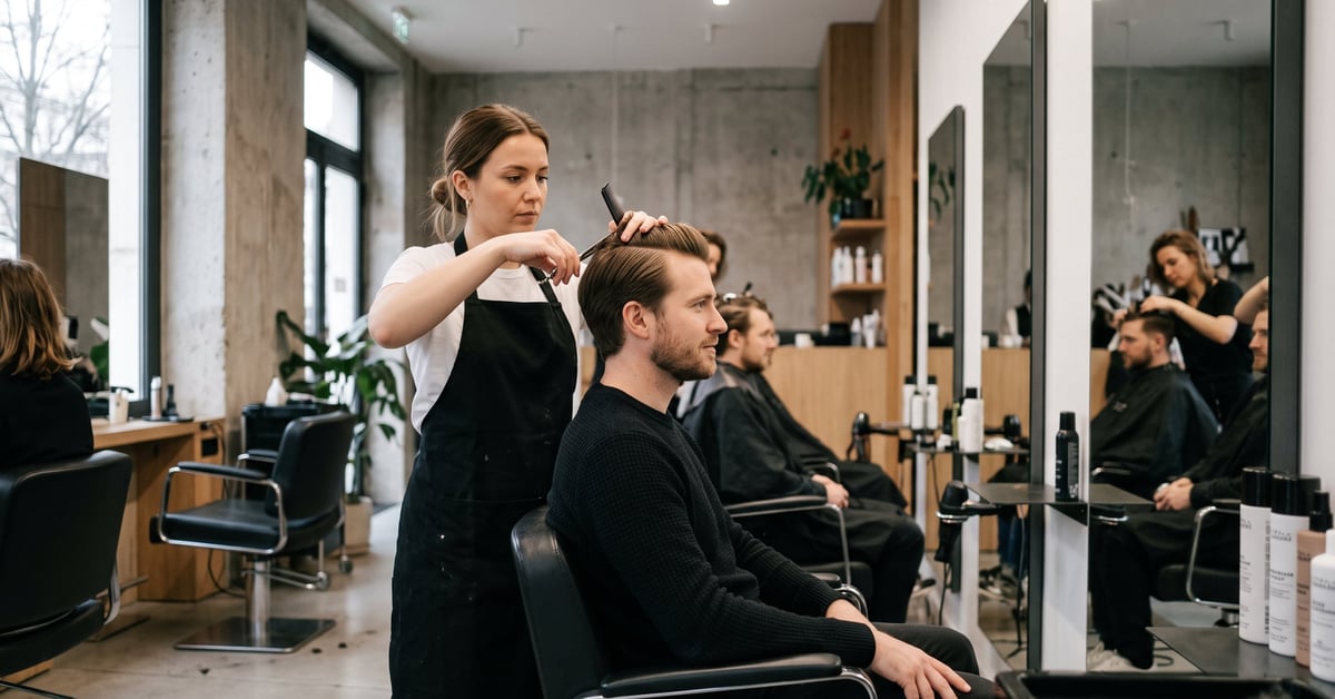 Coiffure à Alès : coupe tendance réalisée dans un salon moderne – coiffure ales