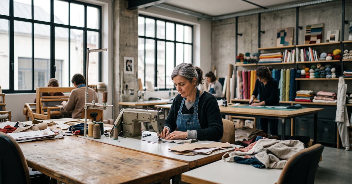 L'Atelier de Marie – création de vêtements faits main, slow fashion et capsule durable